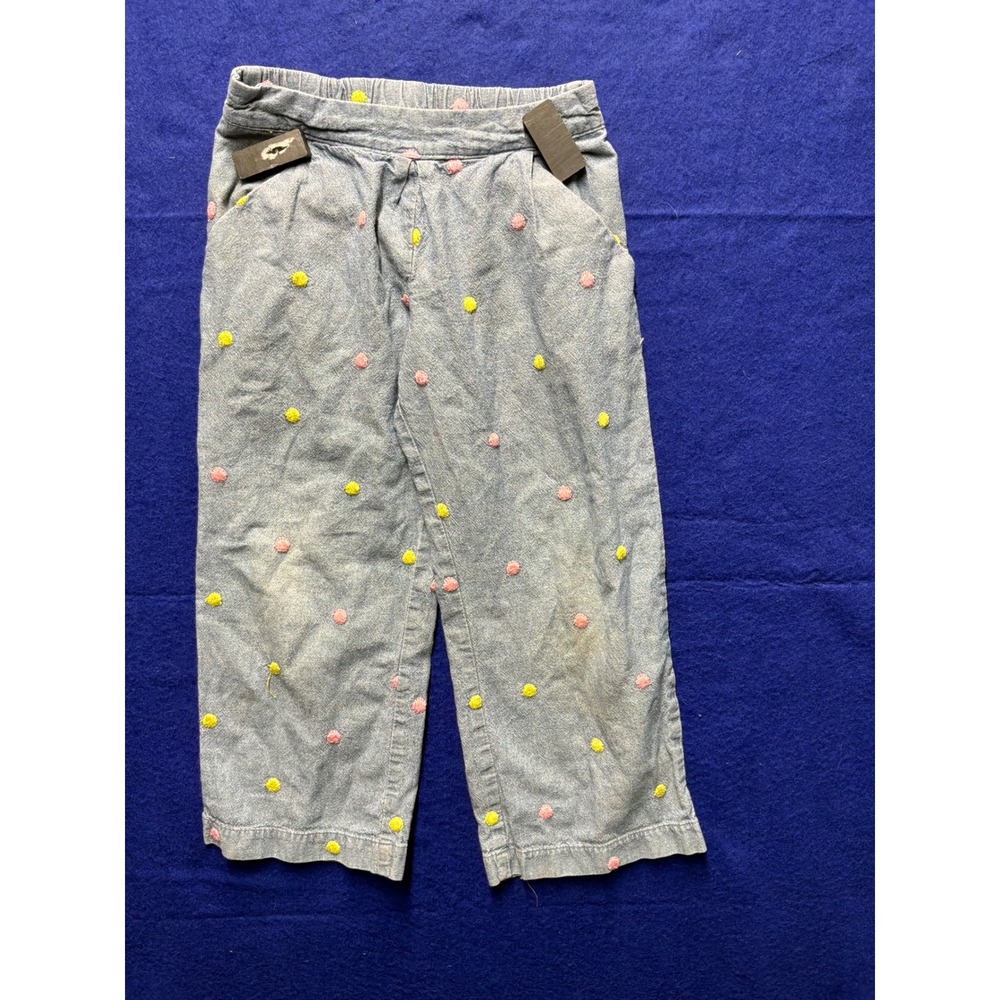 Kidcore Toddler Genuine Kids from OshKosh Chambray Dot Pants 4T‎ Blue
